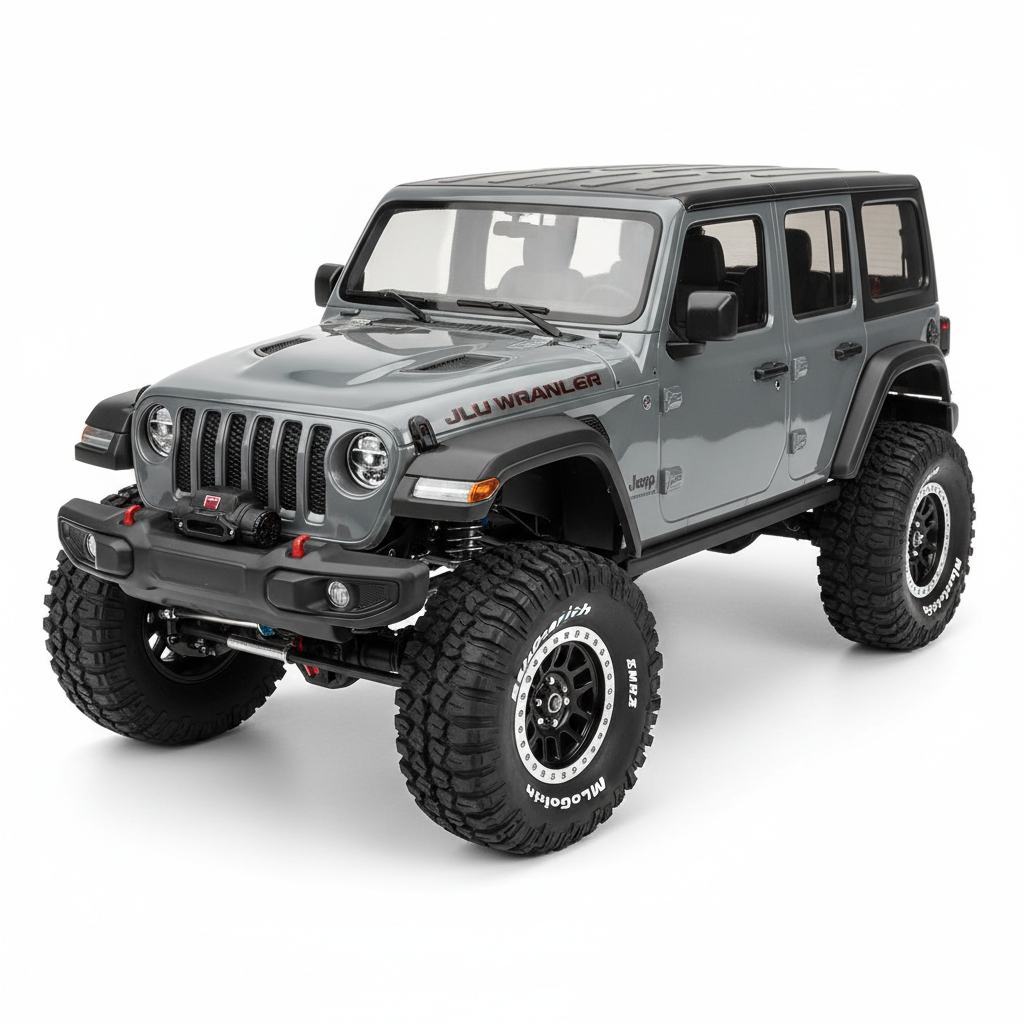Axial SCX10 III Jeep JLU Wrangler 1/10 4WD RTR Rock Crawler (Grey)