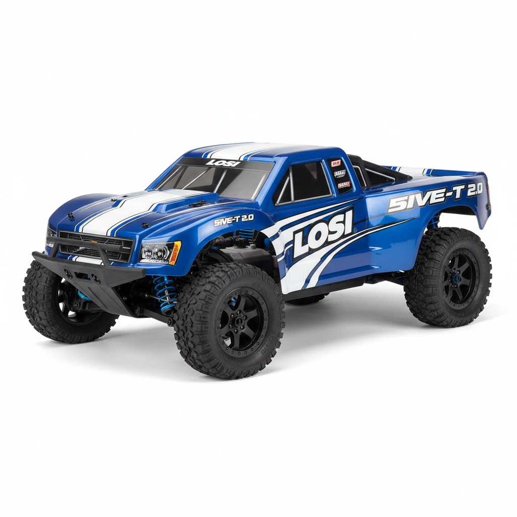 Losi 5IVE-T 2.0 1/5 Scale 4WD Gas RTR Truck (Blue/White)