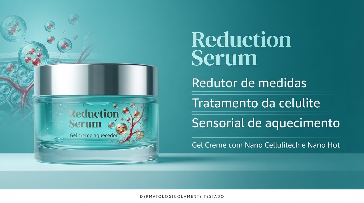 Reduction Serum, layout Informações