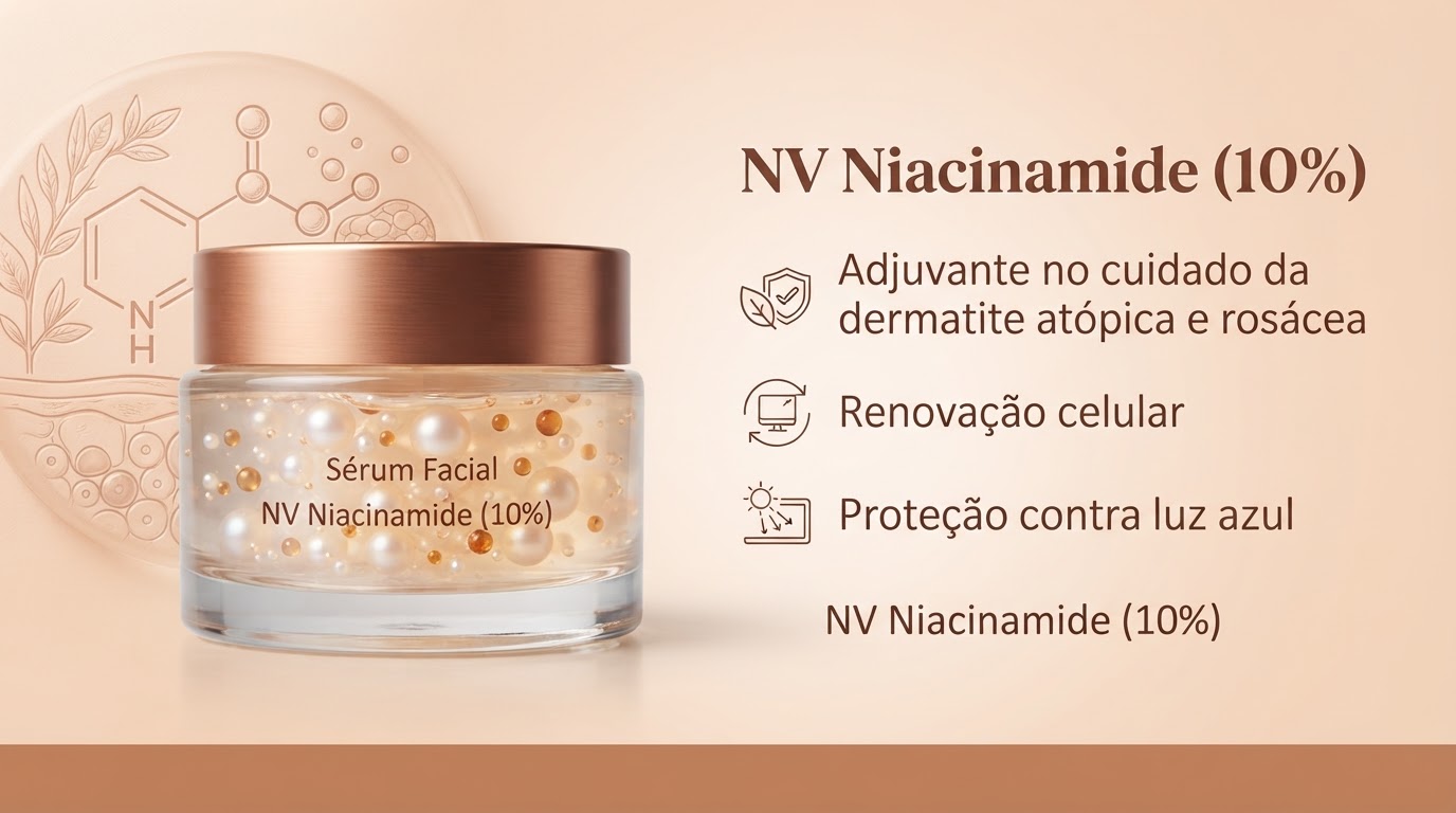 Sérum NV Niacinamide, layout Informações