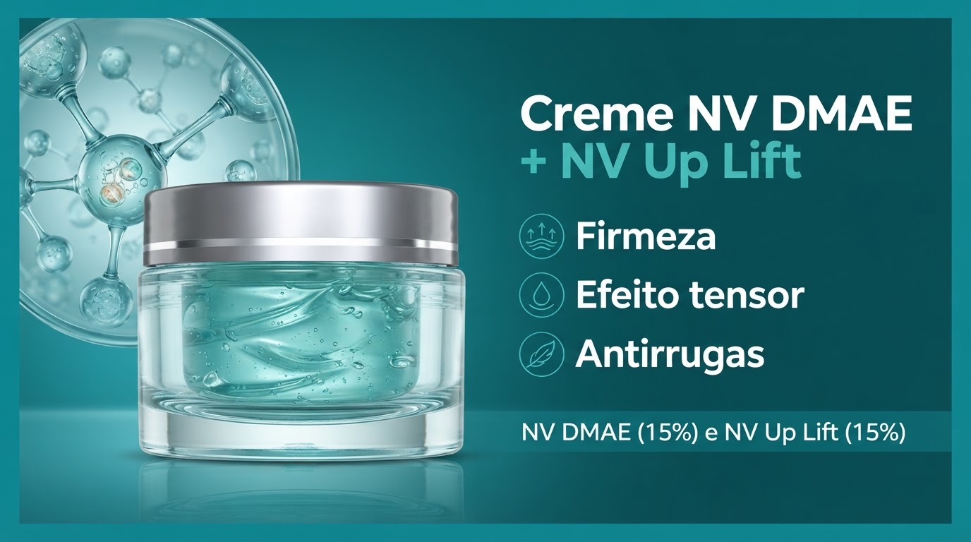 Creme NV DMAE, layout Informações
