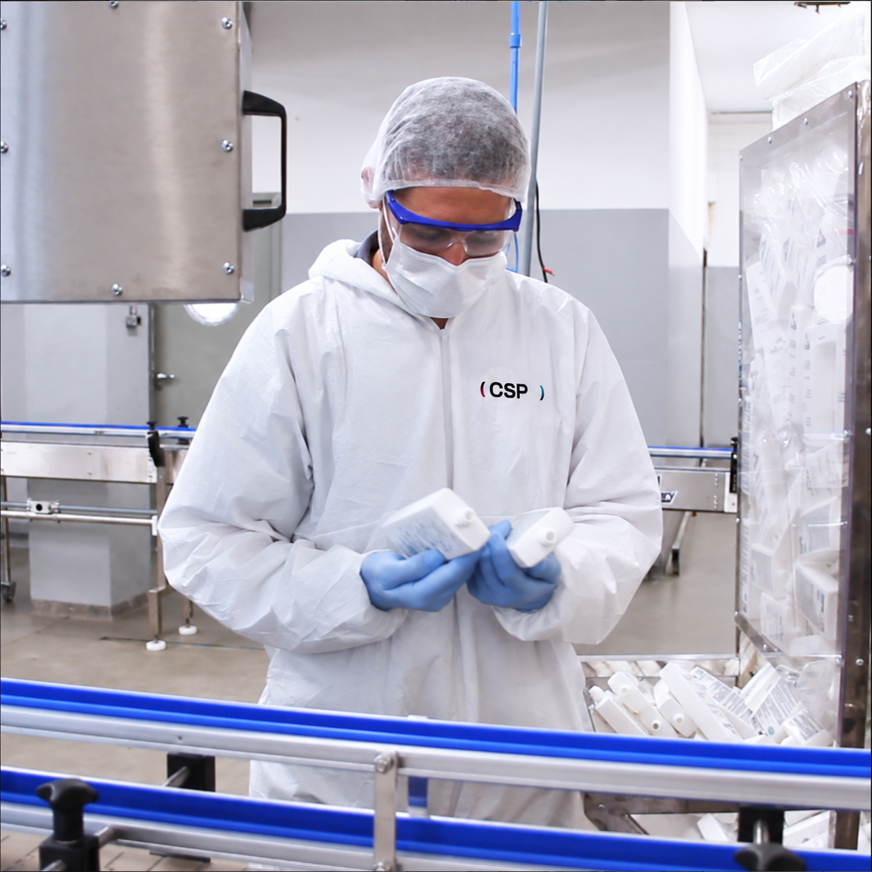 Linha de produção da Be Factory