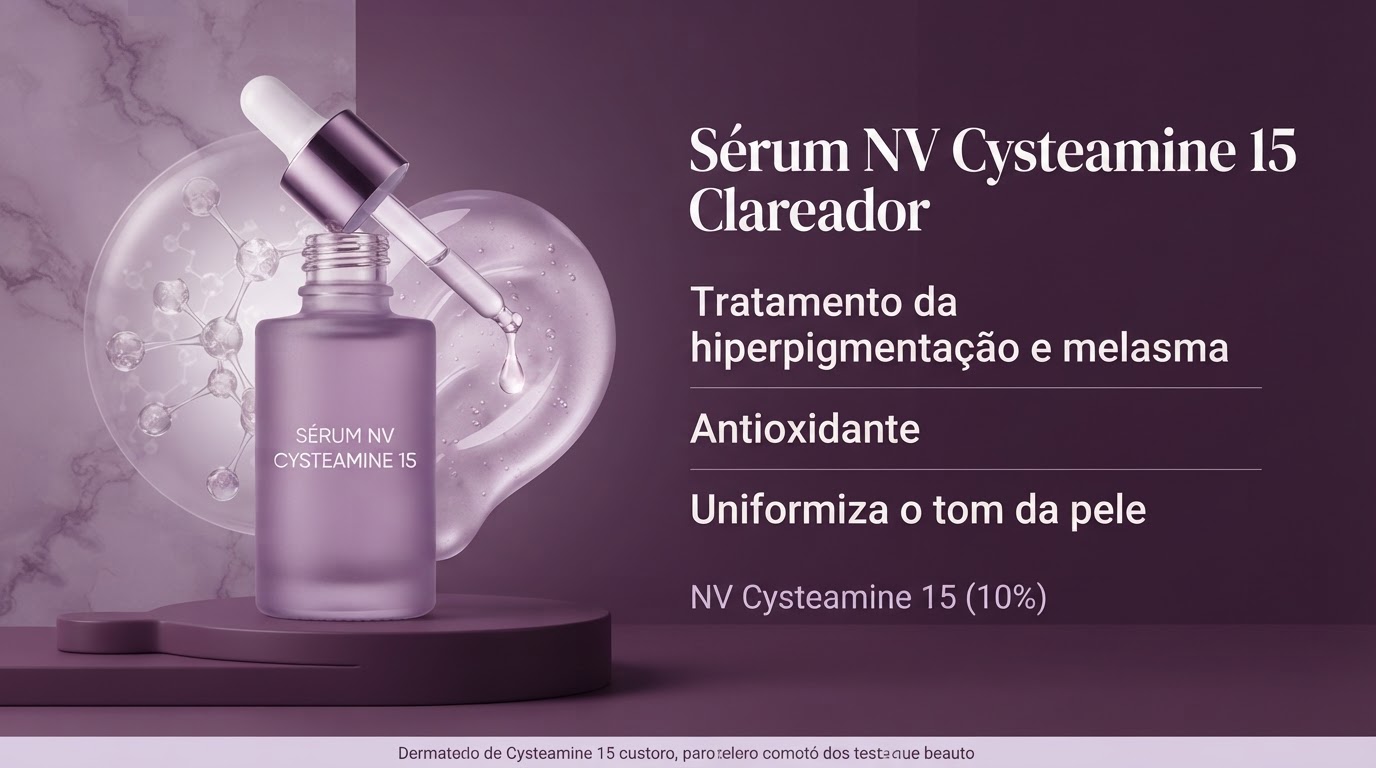 Sérum NV Cysteamine 15, layout Informações
