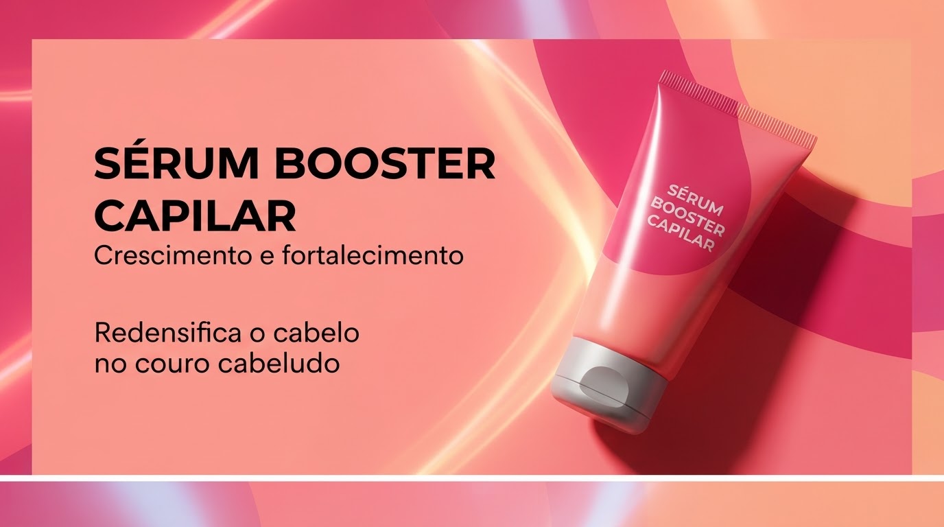 Sérum Booster Capilar, layout Resumo