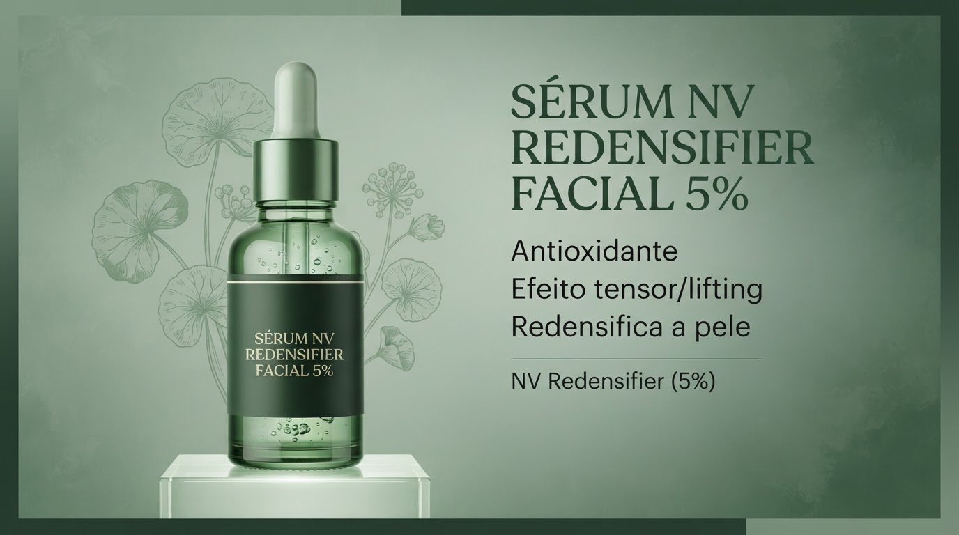 Sérum NV Redensifier, layout Informações