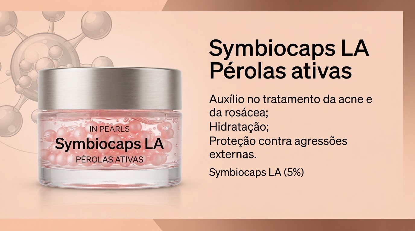 IN Pearls Symbiocaps LA, layout Informações
