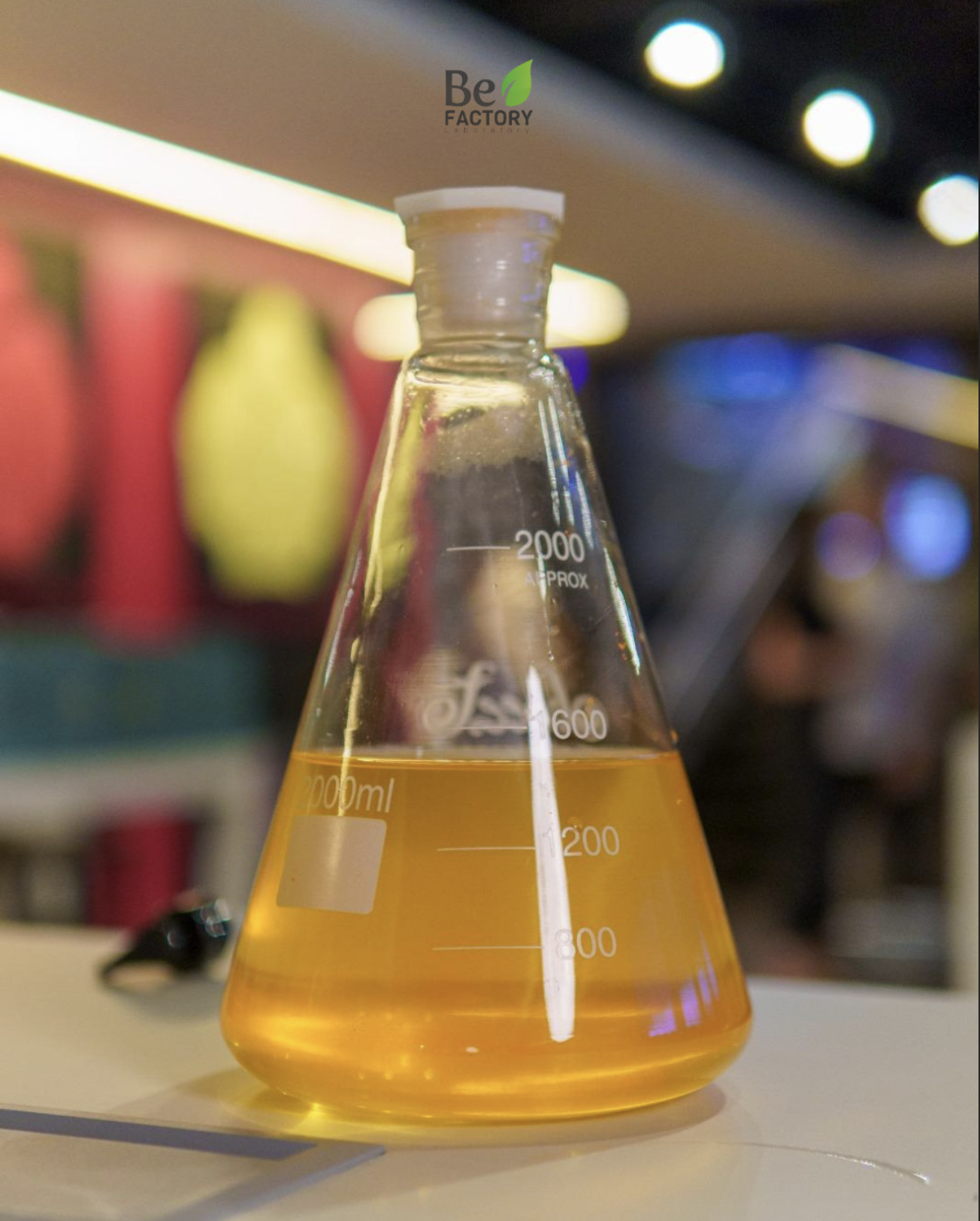 Fórmula em teste no laboratório