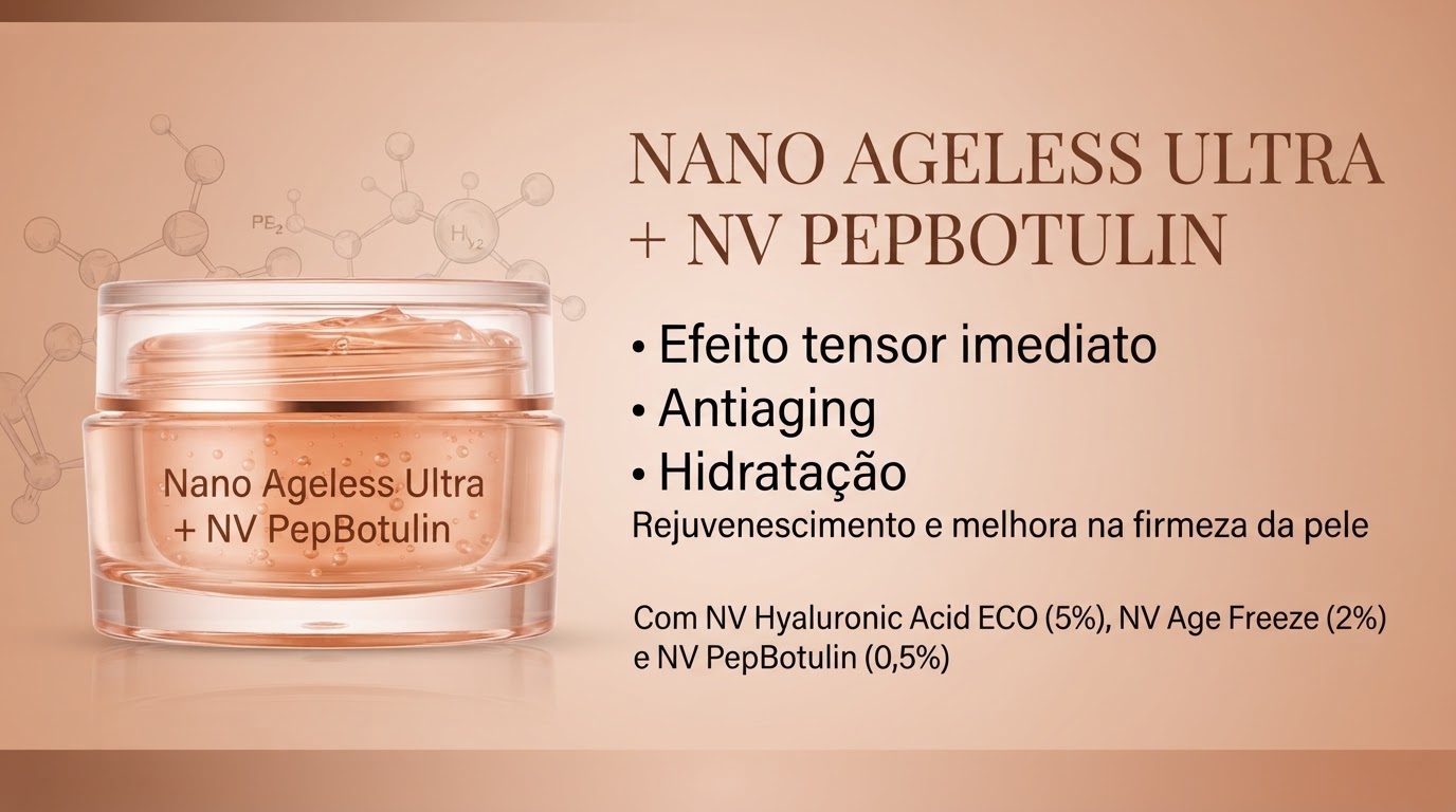Nano Ageless Ultra, layout Informações