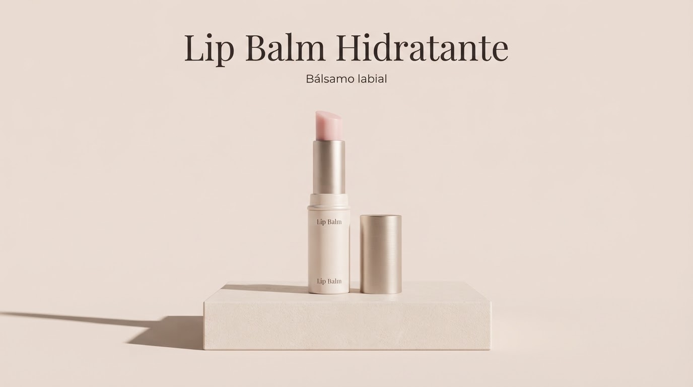 Lip Balm Hidratante, layout Clean