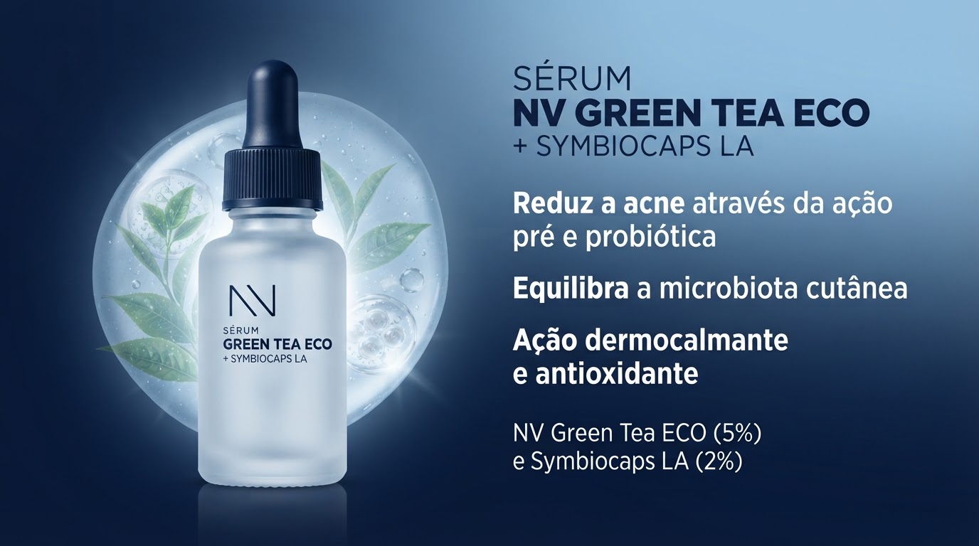Sérum NV Green Tea ECO, layout Informações
