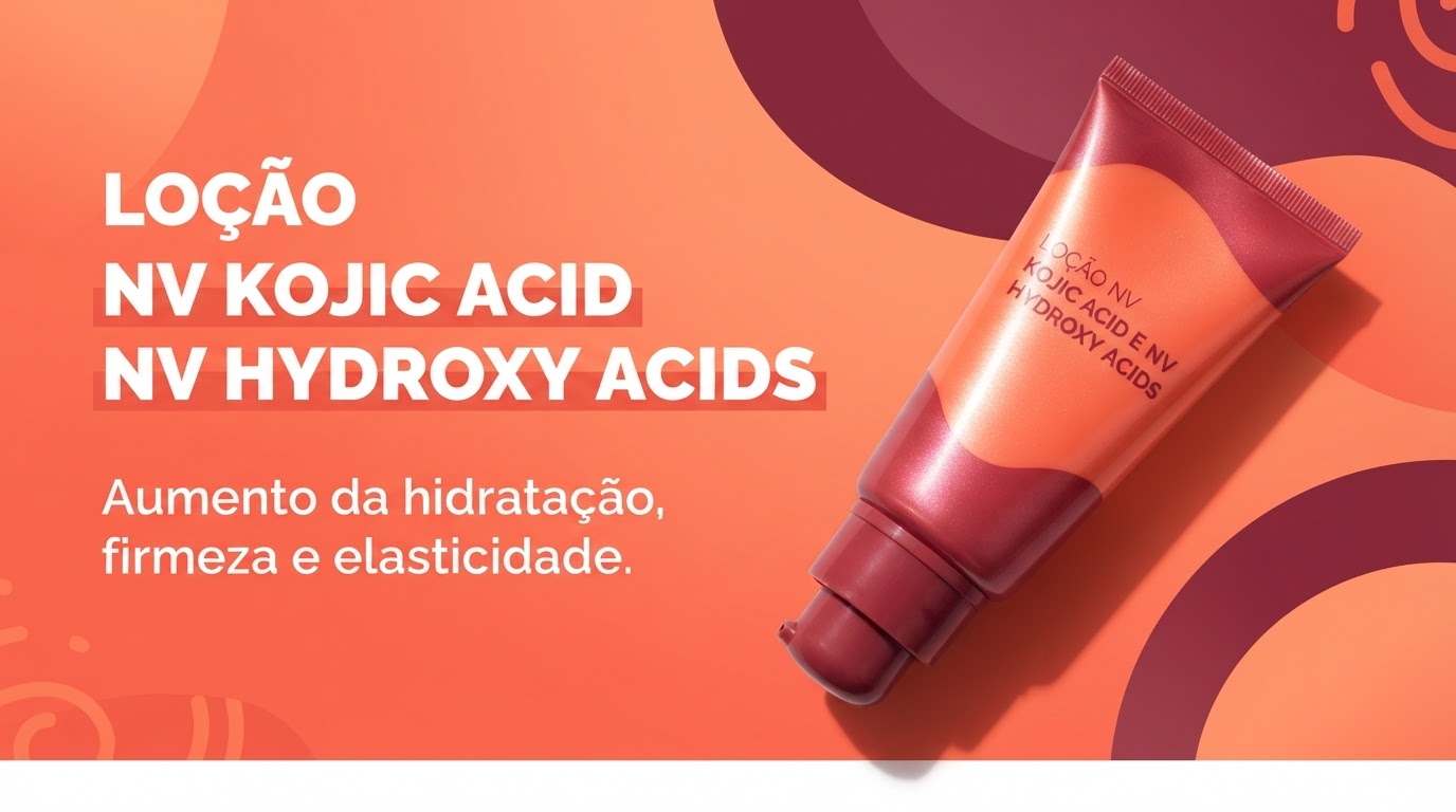Loção NV Kojic Acid, layout Resumo