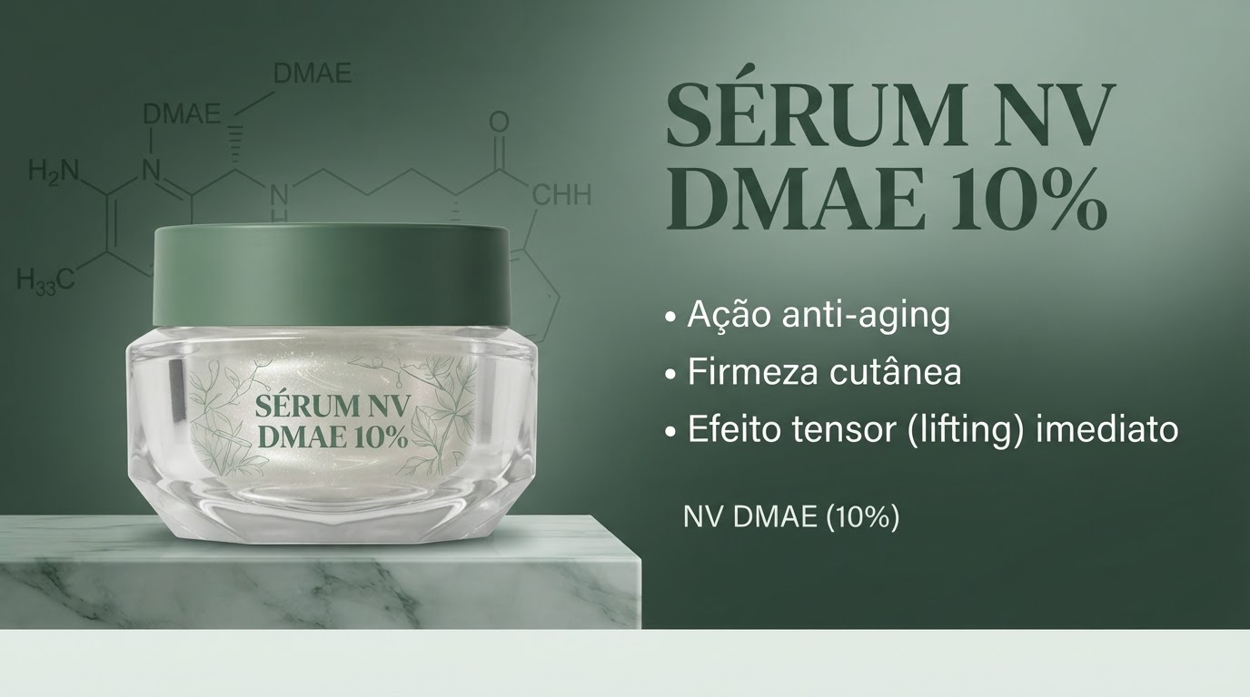 Sérum NV DMAE, layout Informações