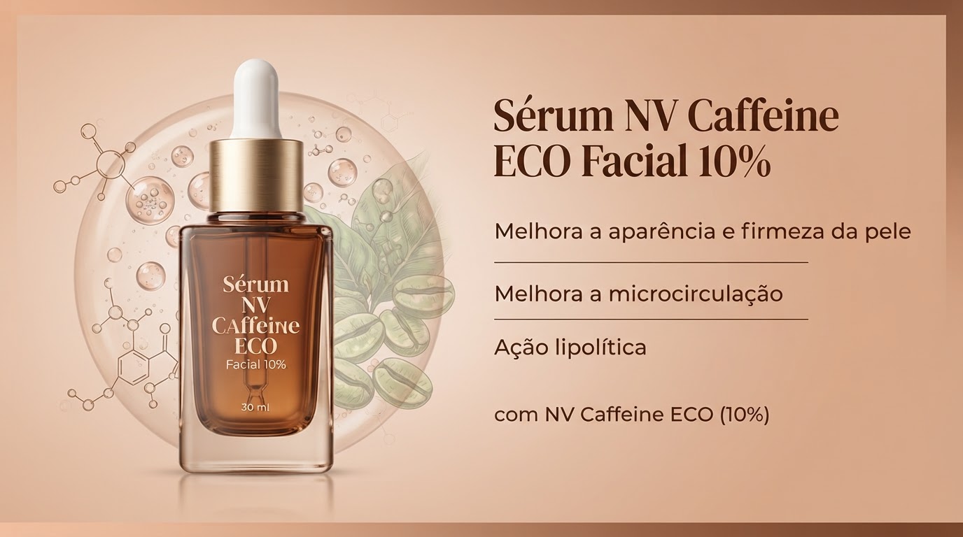 Sérum NV Caffeine ECO, layout Informações