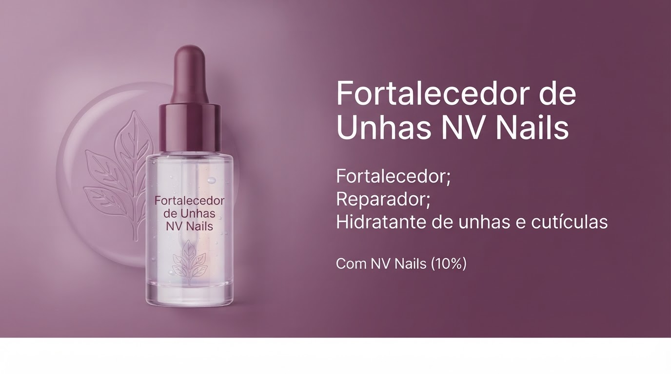 Fortalecedor de Unhas, layout Informações