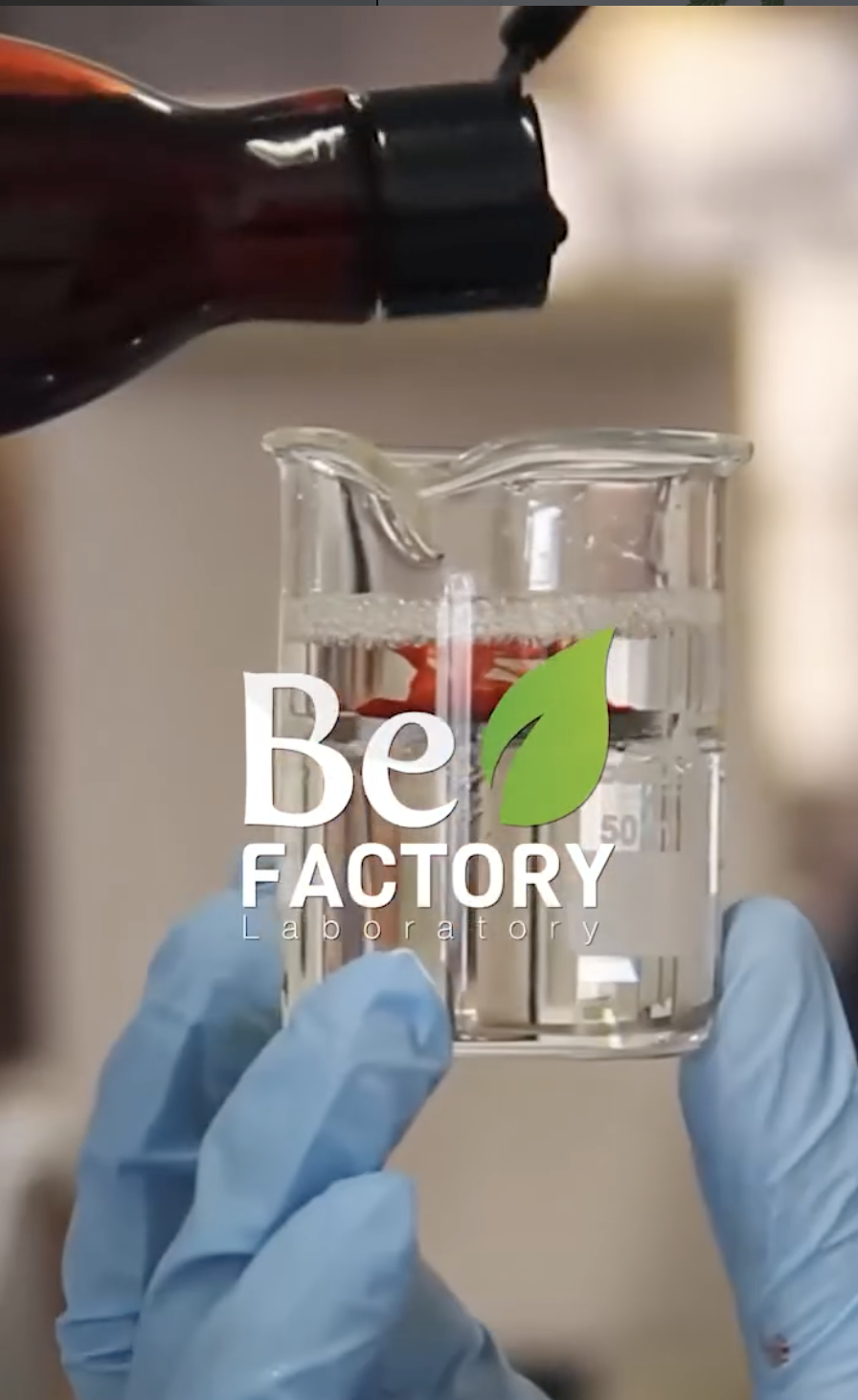 Desenvolvimento de fórmula no laboratório