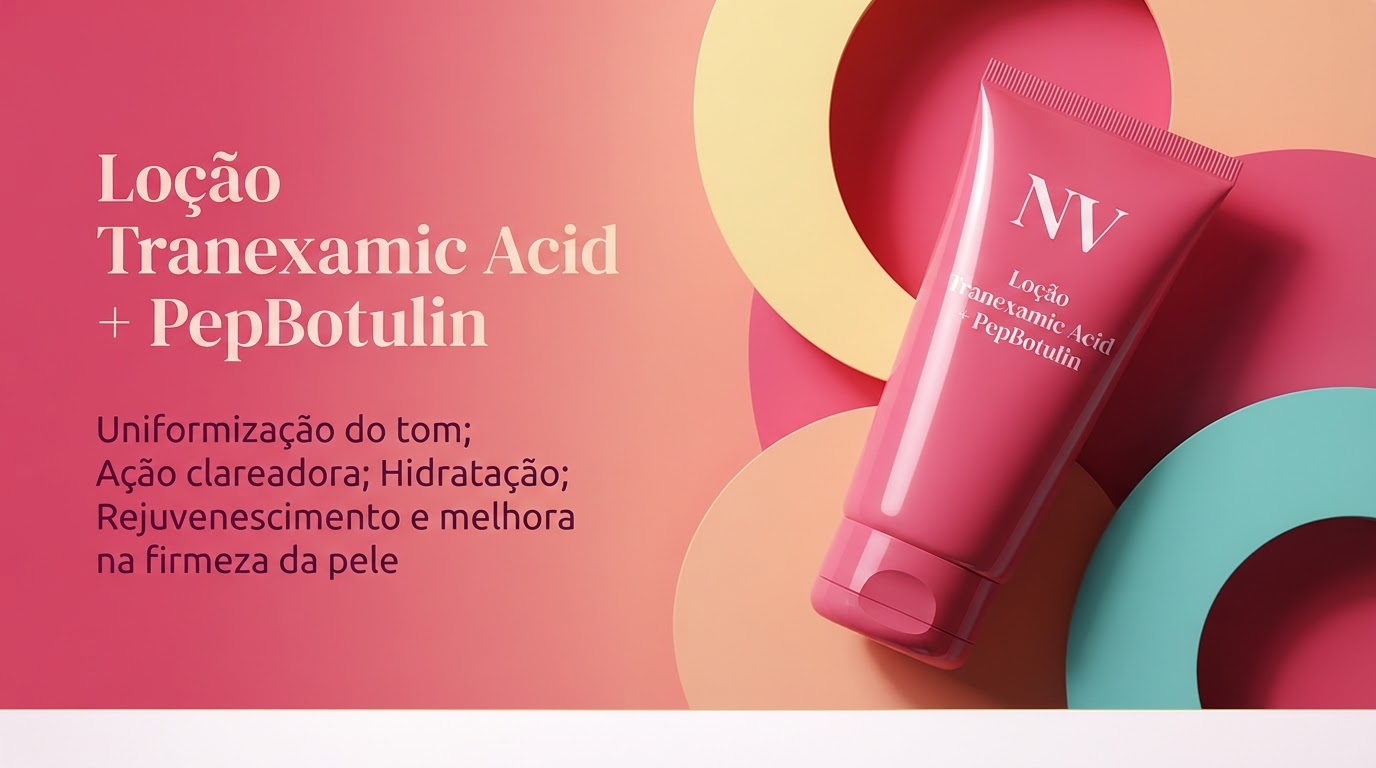 Loção NV Tranexamic Acid, layout Resumo
