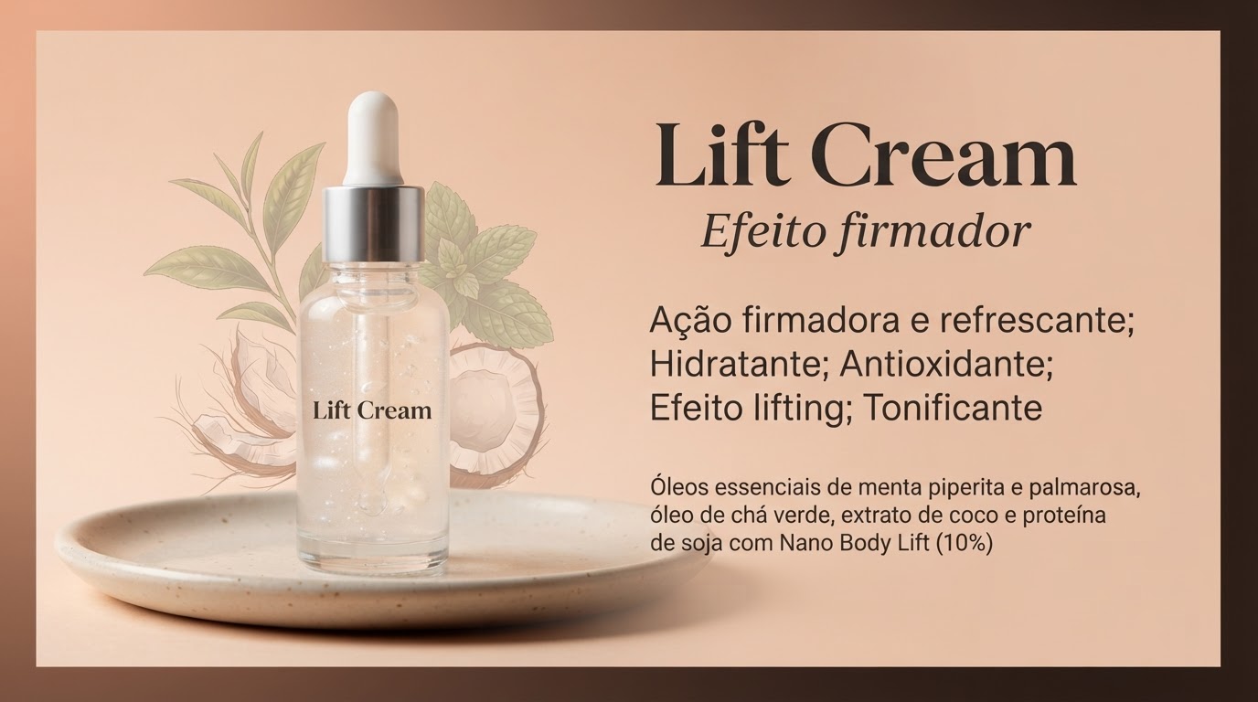 Lift Cream, layout Informações