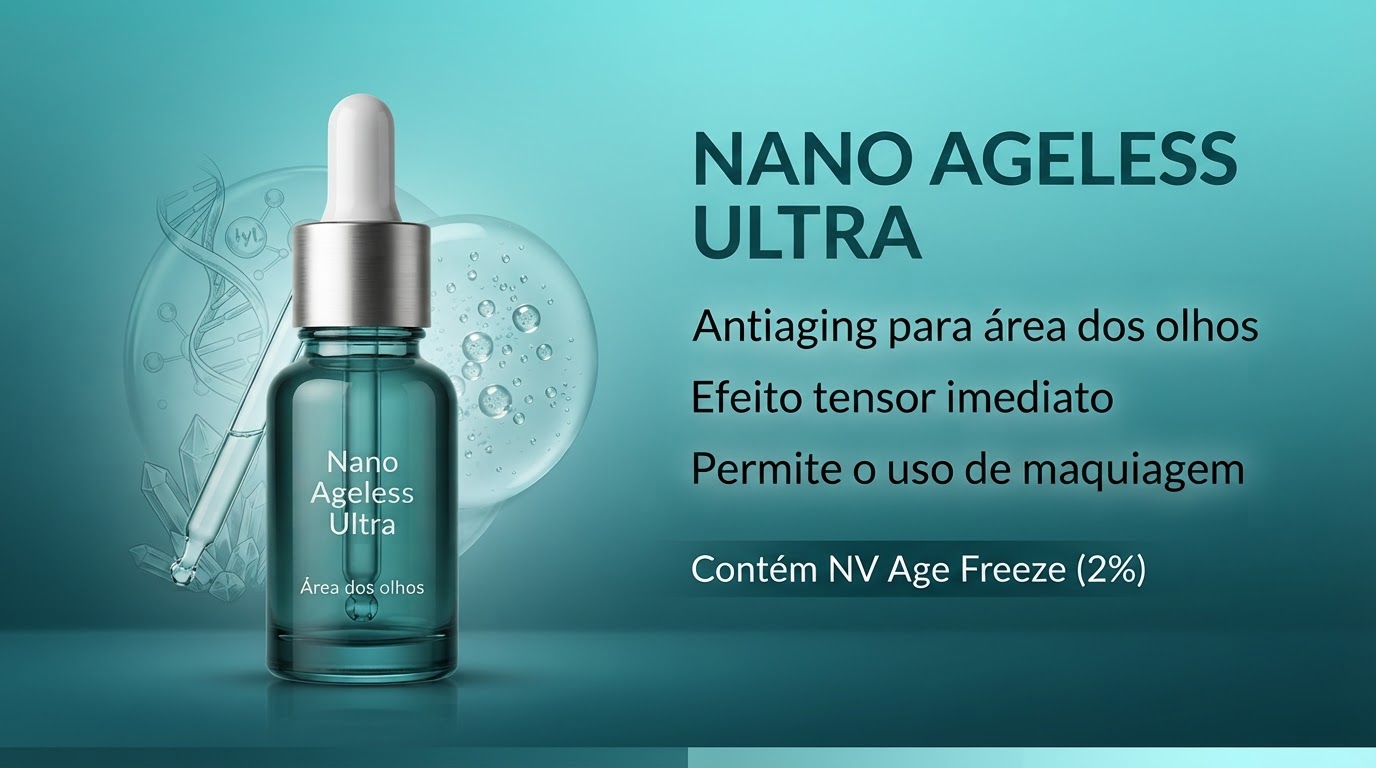 Nano Ageless Ultra, layout Informações