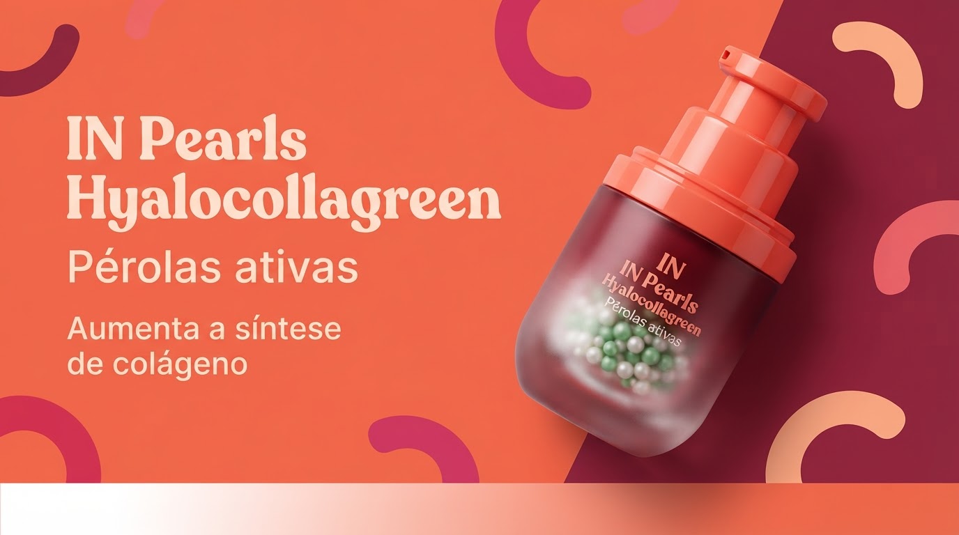 IN Pearls Hyalocollagreen, layout Resumo