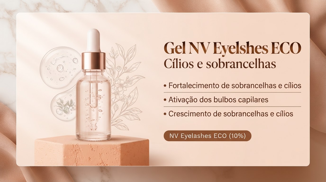 Gel NV Eyelashes ECO, layout Informações