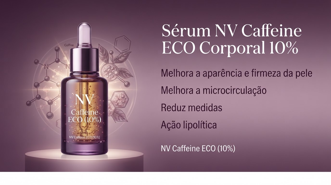 Sérum NV Caffeine ECO, layout Informações