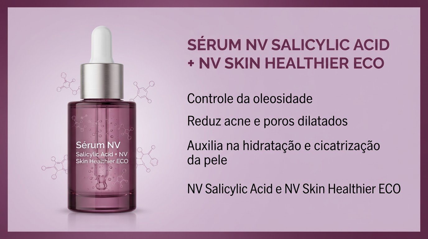 Sérum NV Salicylic Acid, layout Informações