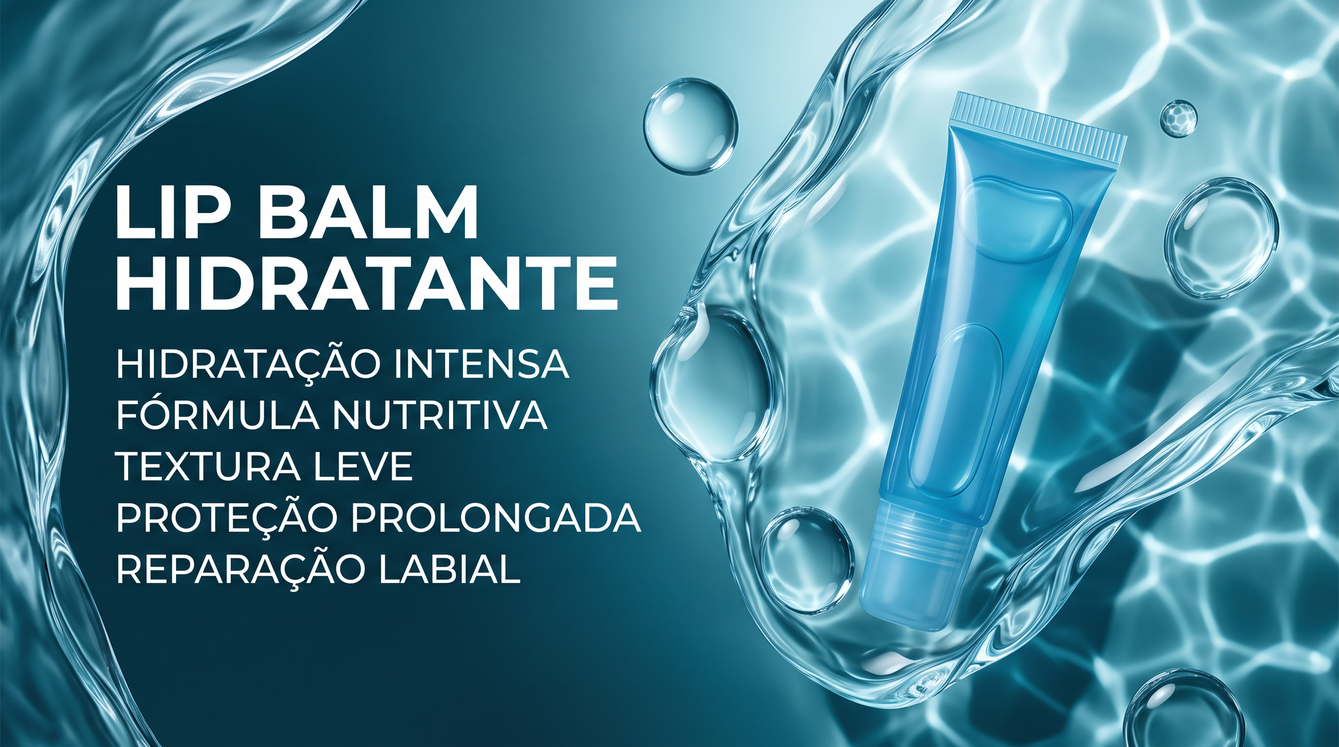 Lip Balm Hidratante, layout Informações