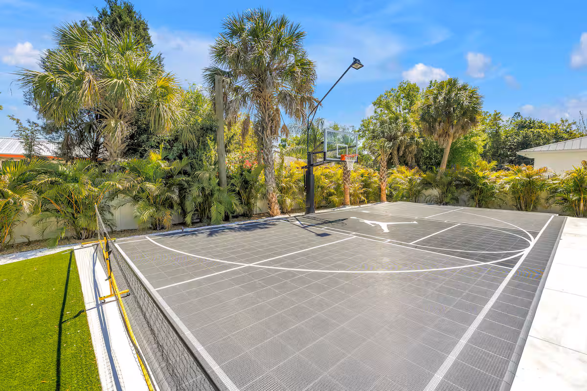 Backyard Half Court
