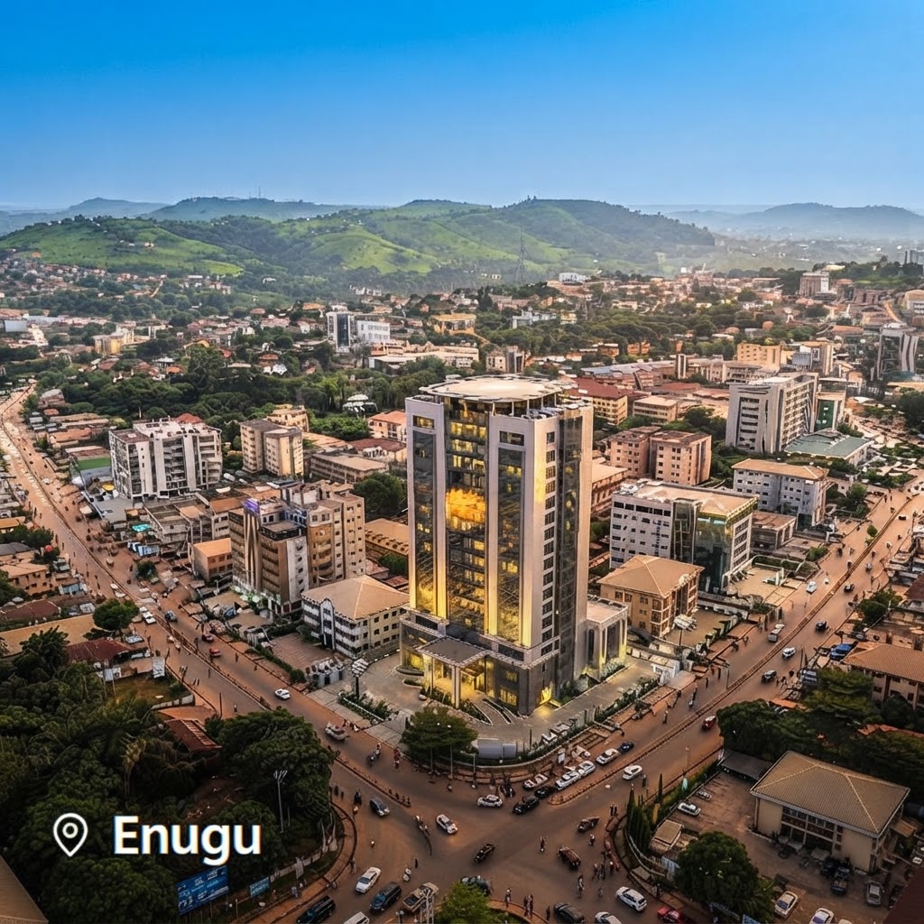 Enugu skyline