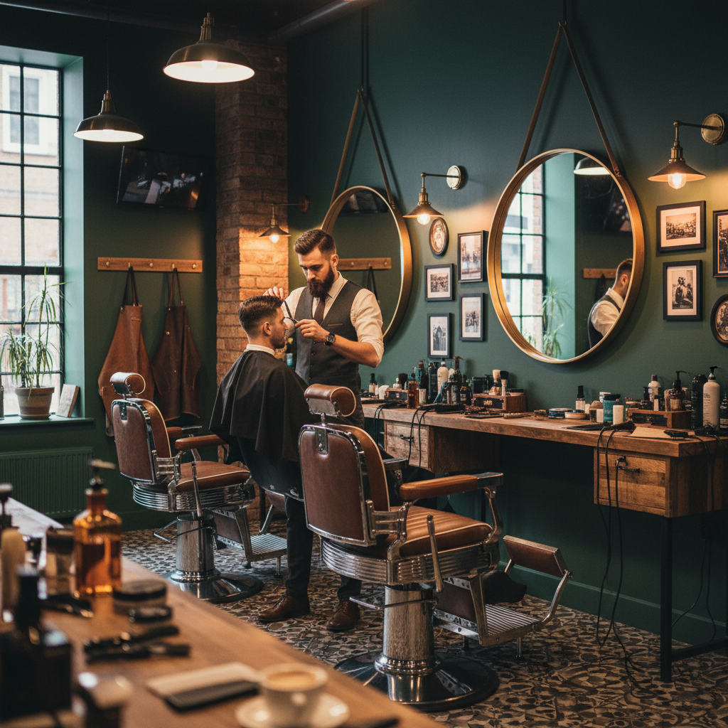 Premium barbershop experience