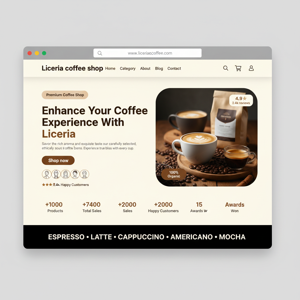 Coffee Shop — Liceria