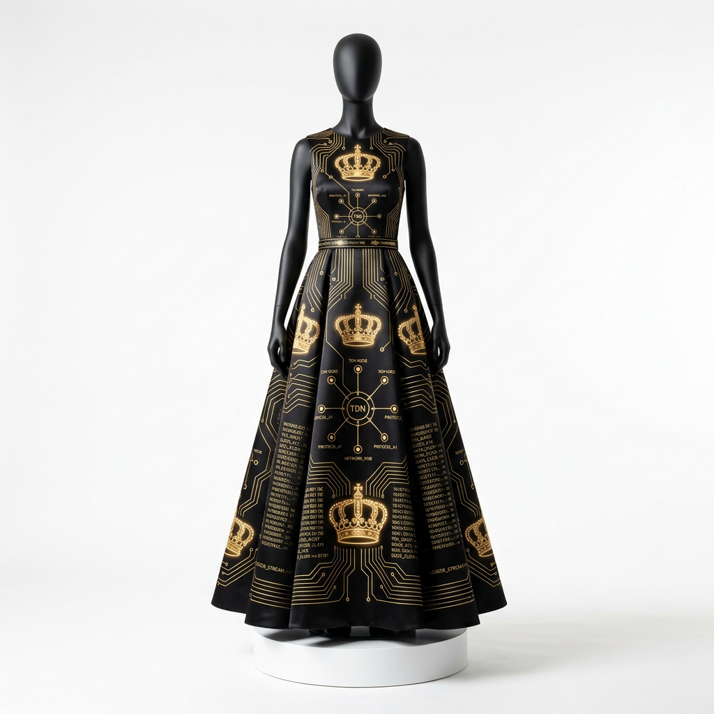 Sovereign Circuit A-Line Dress