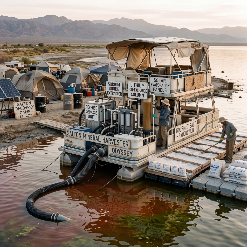 Salton Mineral Harvester Odyssey