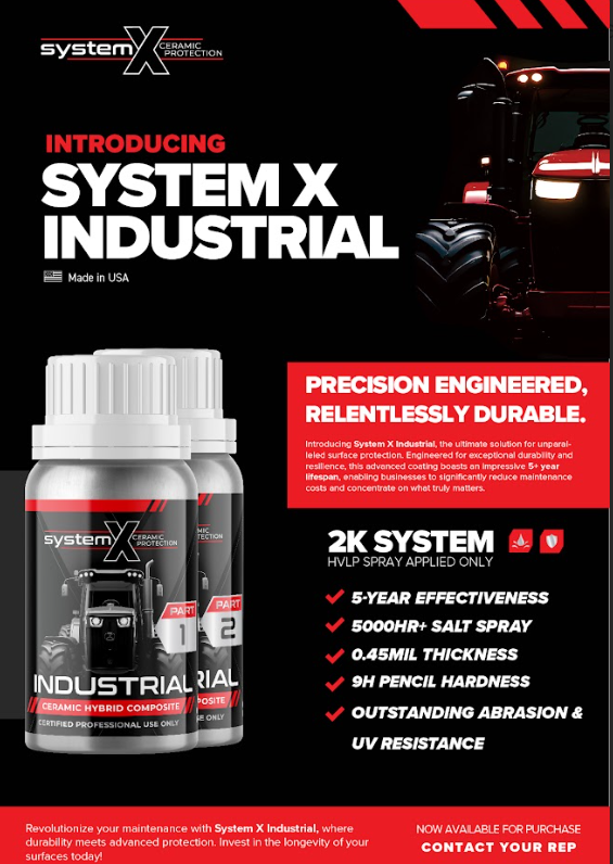 System X Industrial coating