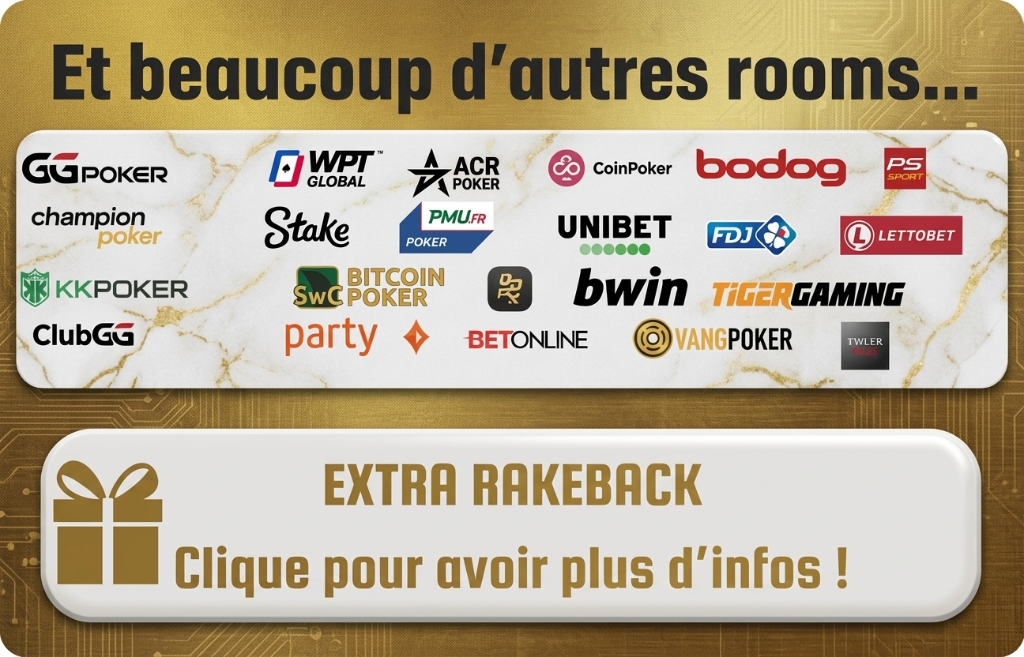 Et beaucoup d'autres rooms...