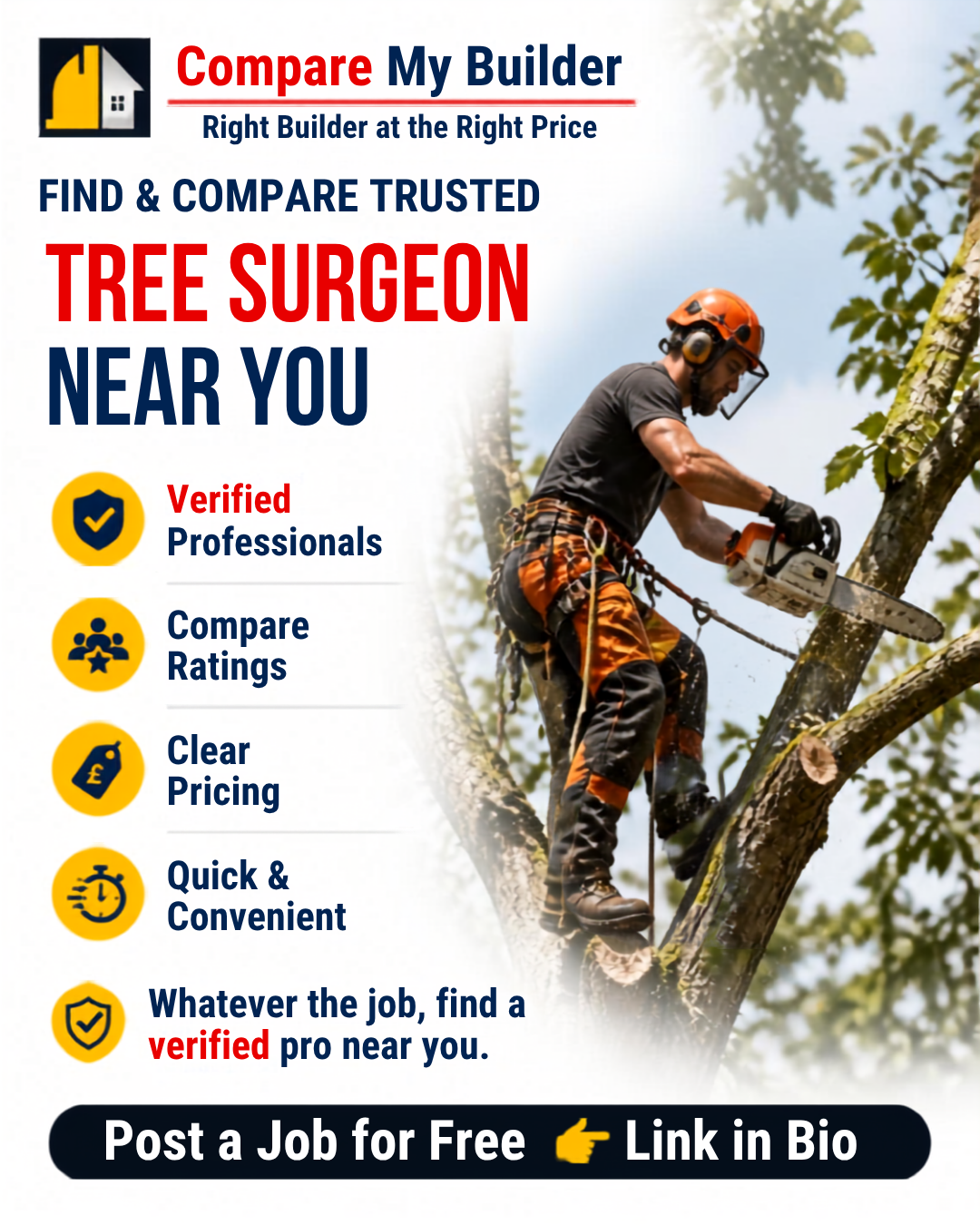 Tree Surgeon on Compare My Builder