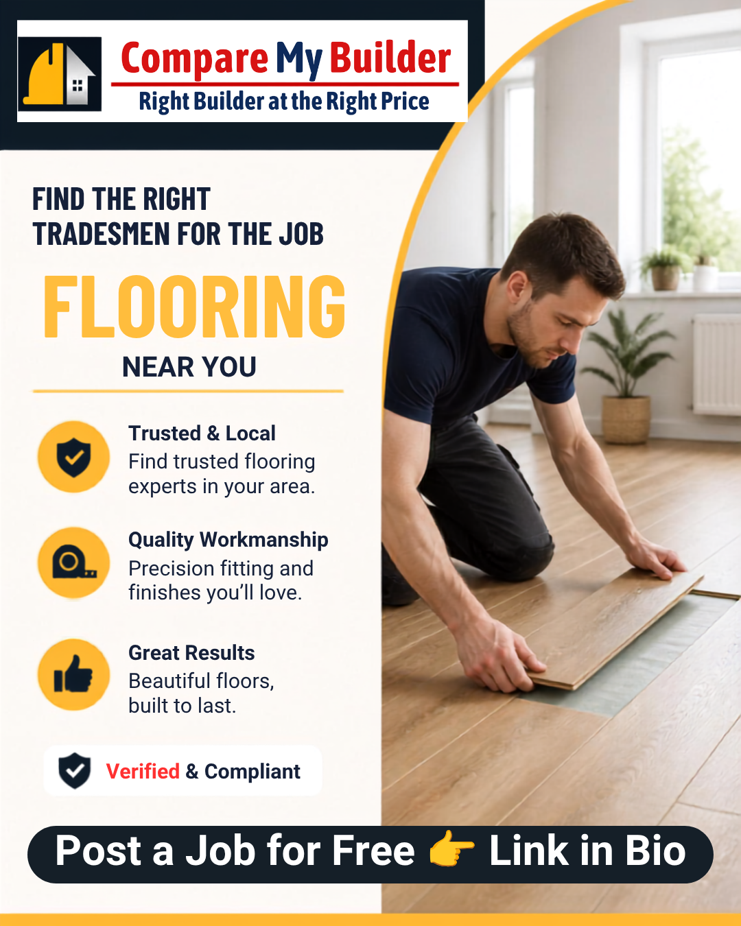 Flooring Specialists on Compare My Builder