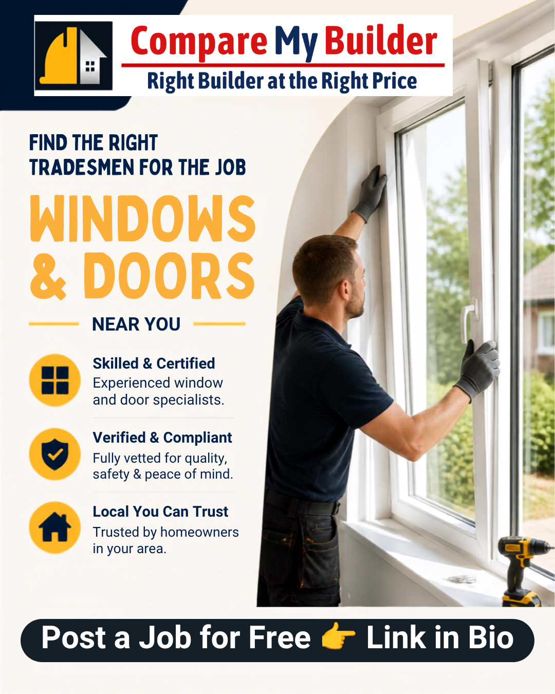 Windows & Doors Specialists on Compare My Builder