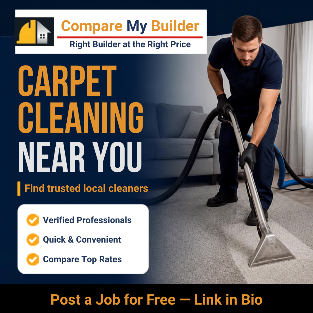 Carpet Cleaning & Upholstery Cleaning on Compare My Builder