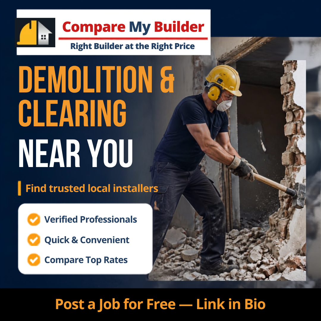 Demolition & Clearing on Compare My Builder