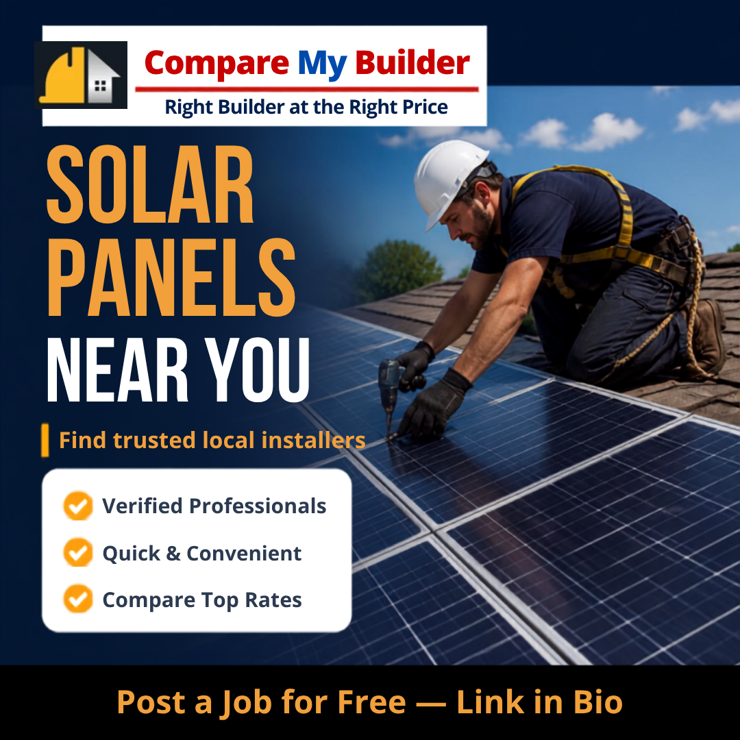 Solar Panel Installers on Compare My Builder