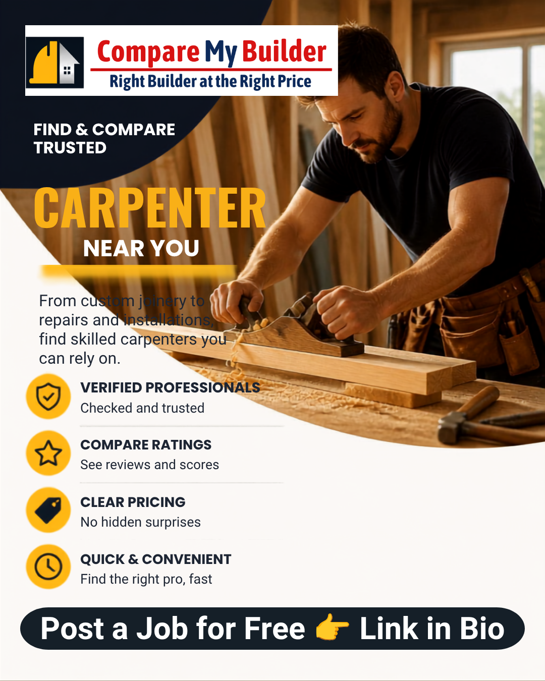 Carpenters & Joiners on Compare My Builder