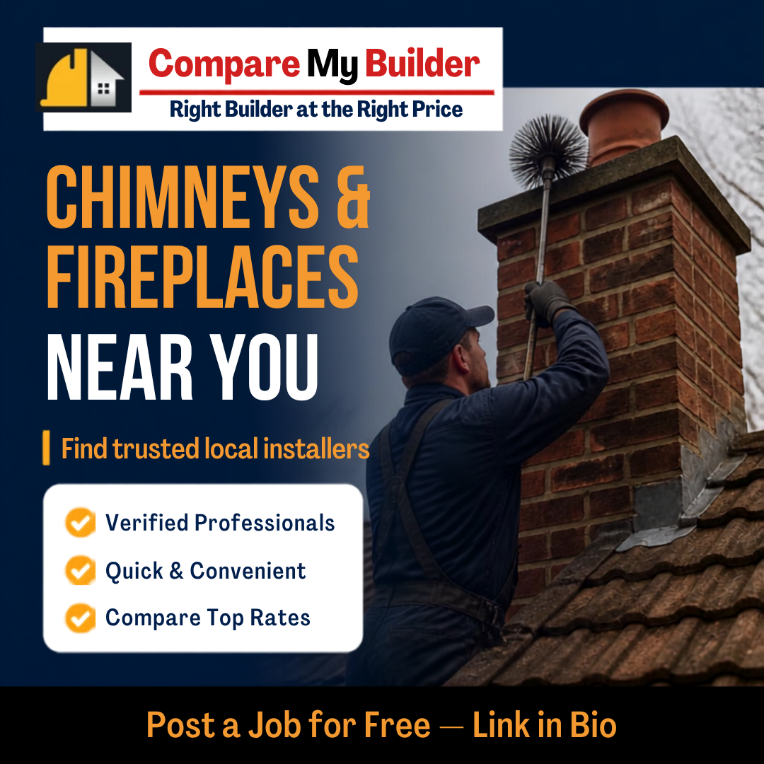Chimneys & Fireplaces on Compare My Builder