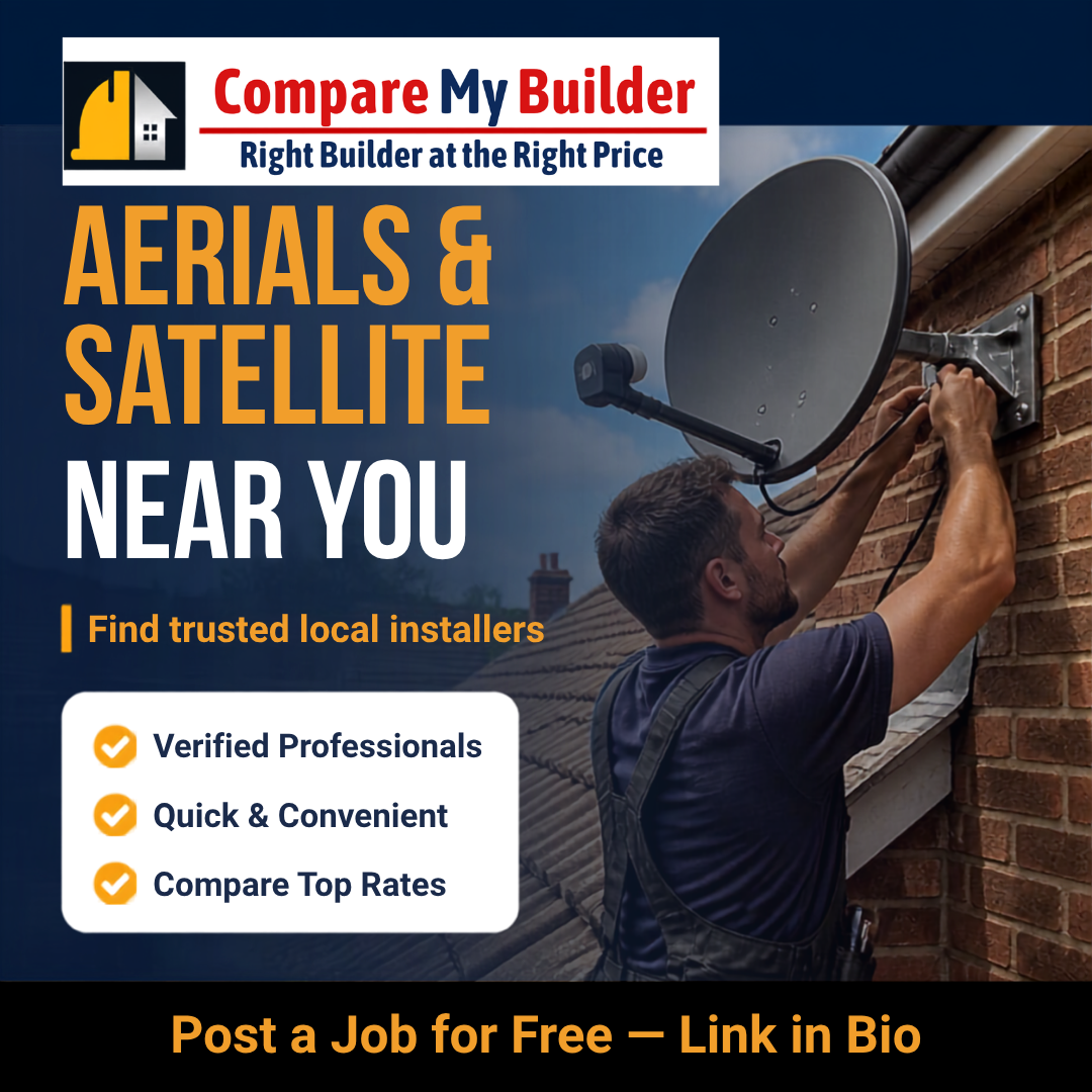 Aerials & Satellite on Compare My Builder