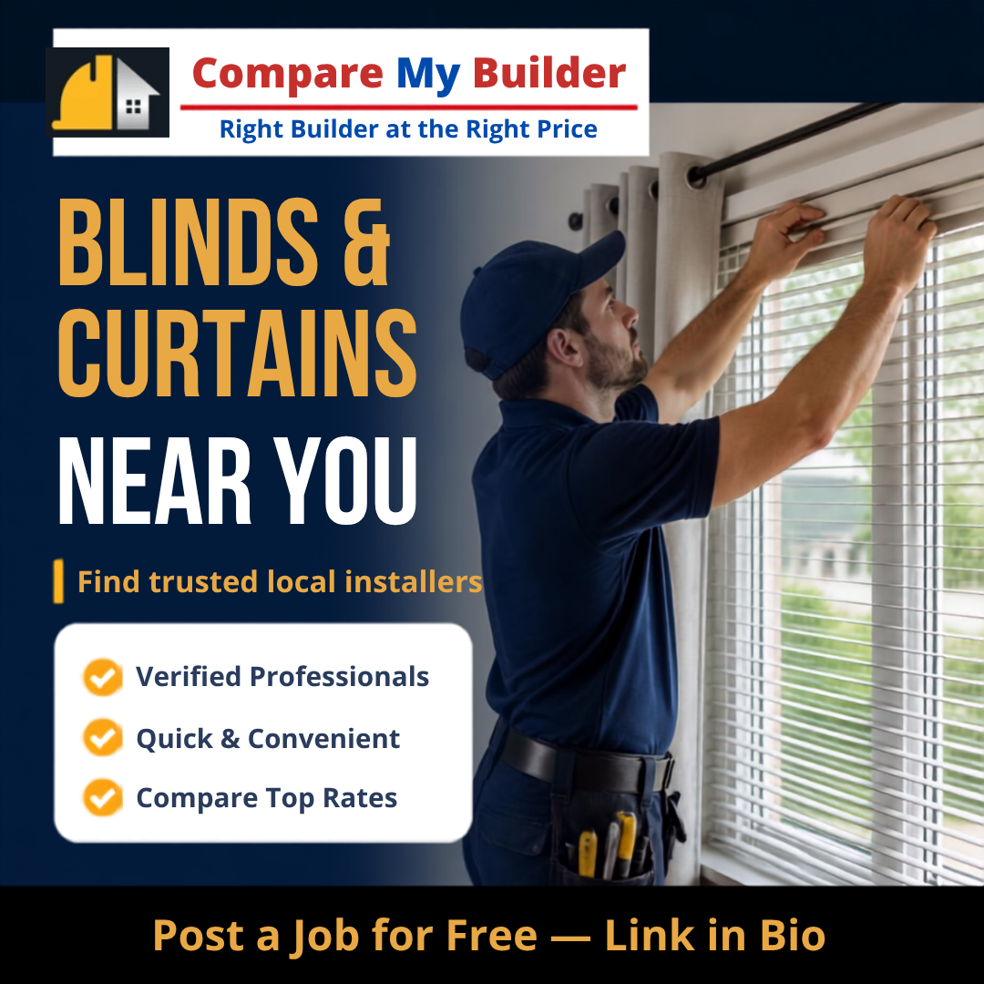 Blinds & Curtains on Compare My Builder