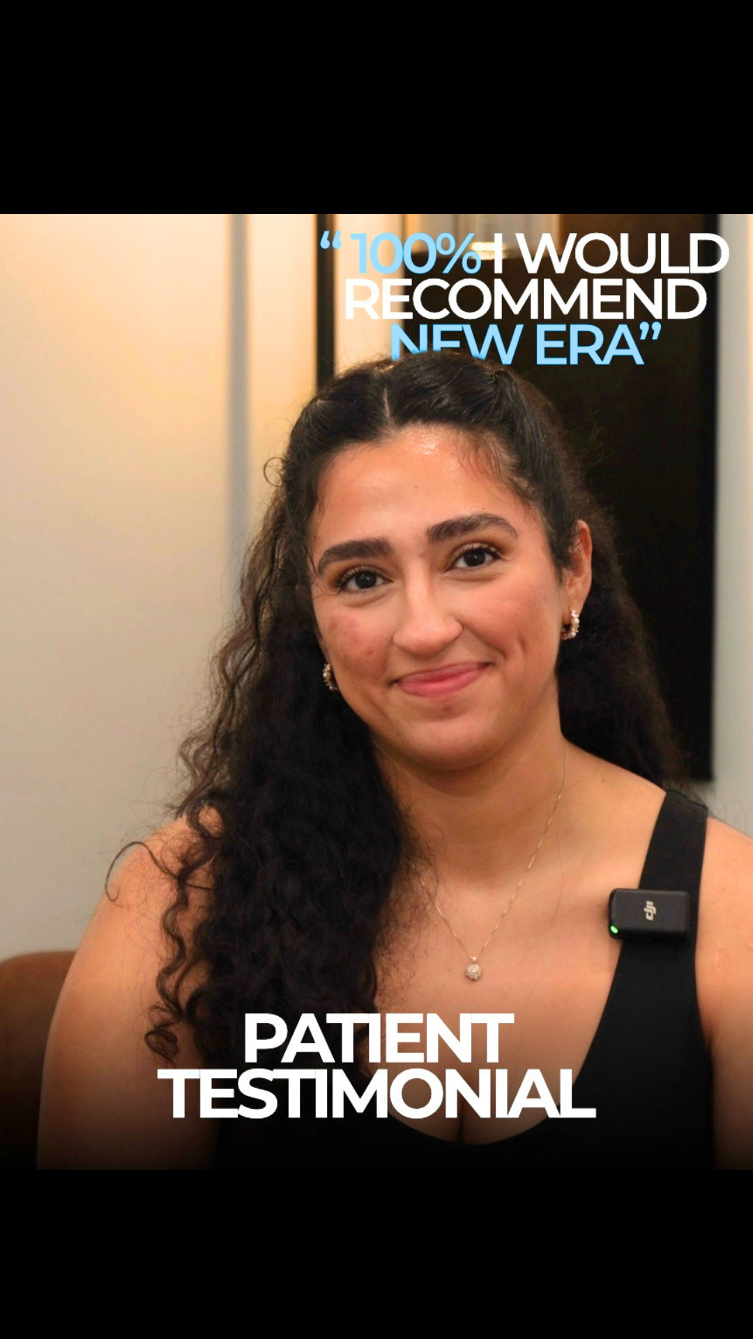 Patient testimonial — Instagram Reel from New Era Wellness Center