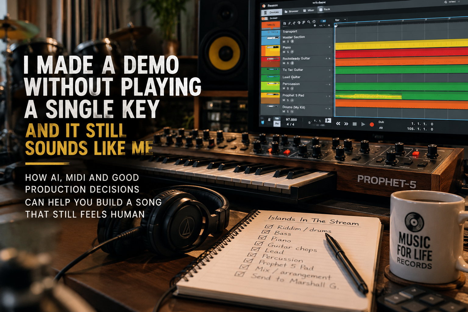 I Made a Demo Without Playing a Single Key — And It Still Sounds Like Me
