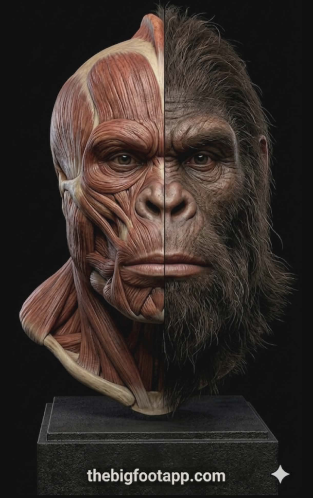 Sasquatch Face Anatomy