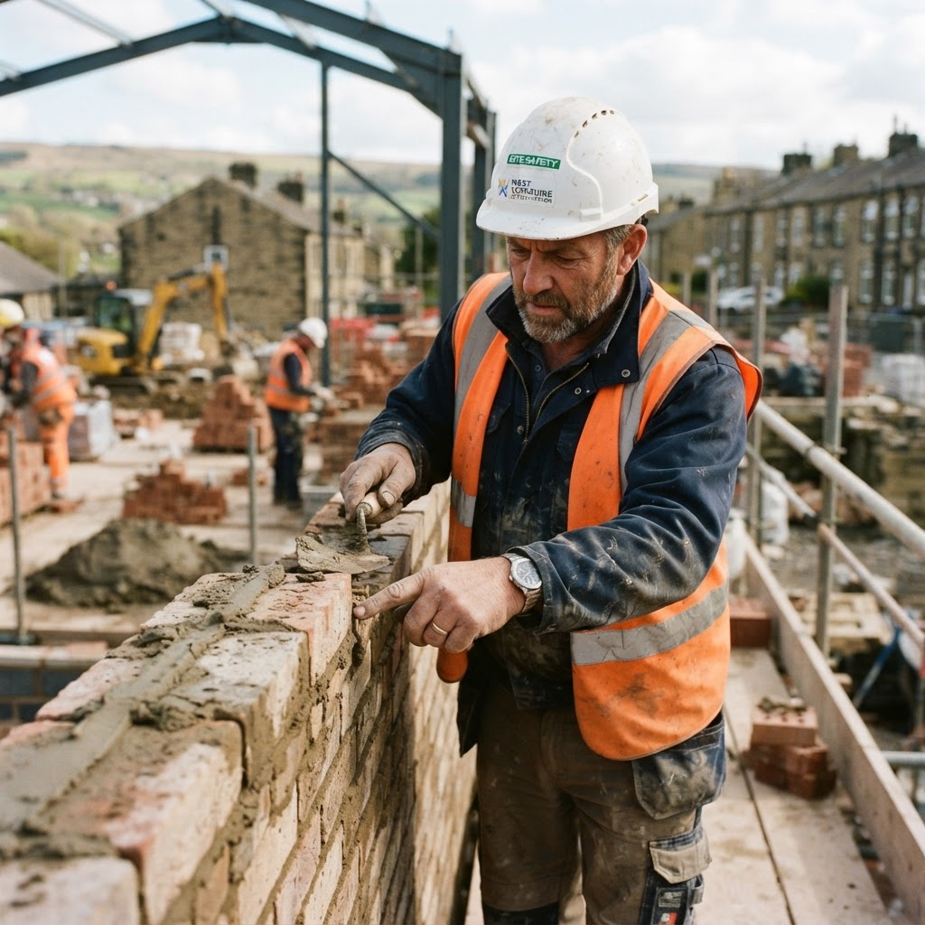 LG Building craftsmanship on site