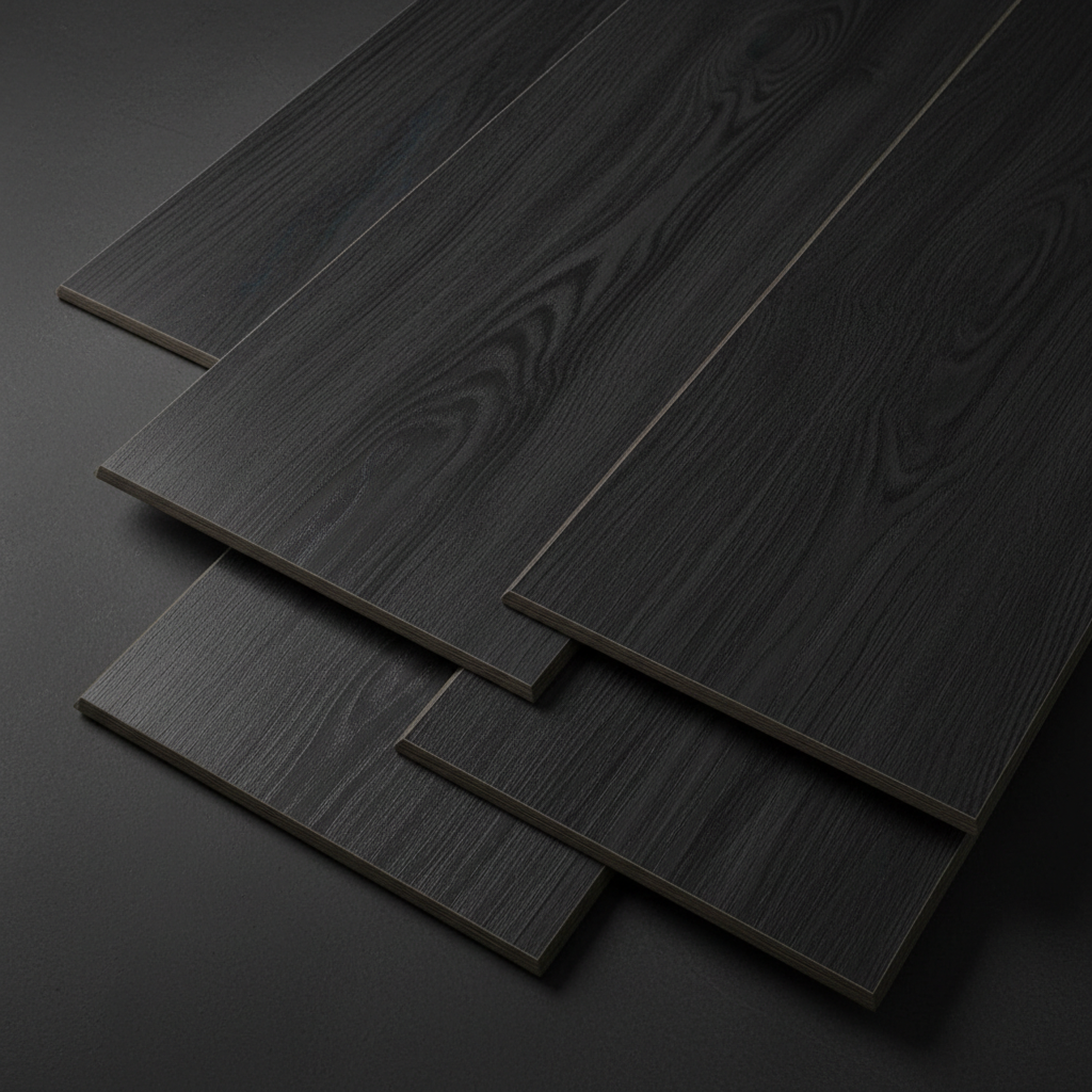 12mm Laminate Plank - Midnight Grey Plank